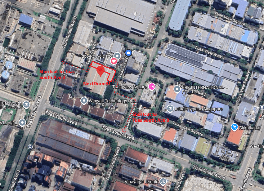 Approved Workers' Dormitory in Tuas, Singapore | NextDorm31@Tuas
